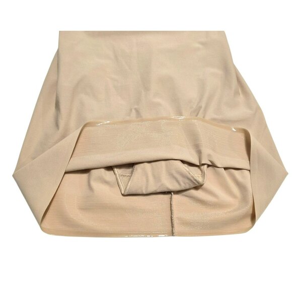 Ambrielle Shapewear Slip 36D Strapless Underwire Cups Body Shaper Slimming Nude - Picture 6 of 15